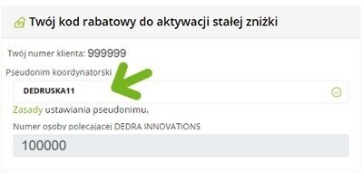 Wpisz nick w ustawieniach profilu